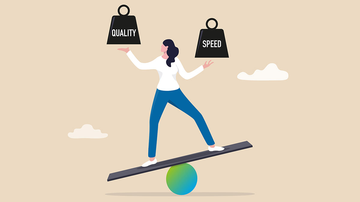 Speed vs. Quality: Striking the Right Balance in Quick Website Design